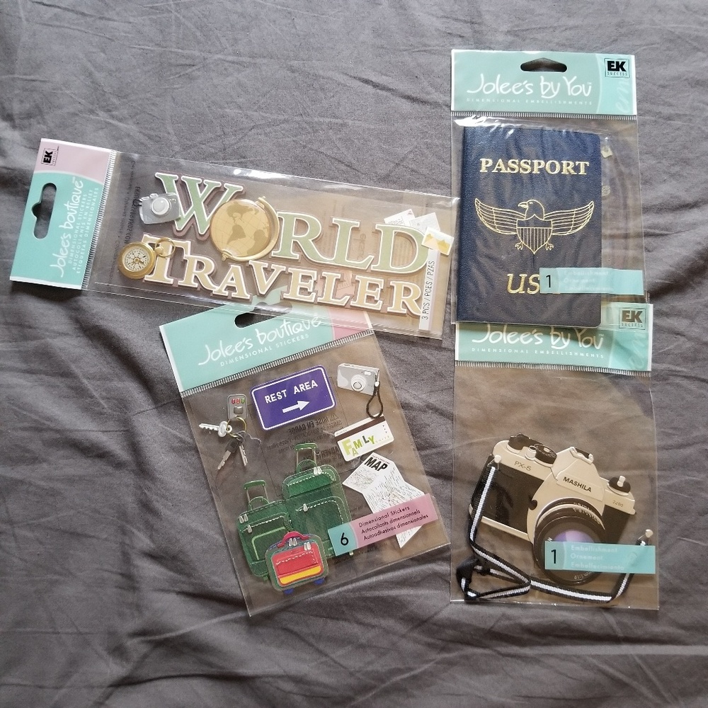 Jolie's Boutique Dimension Stickers Travel Bundle